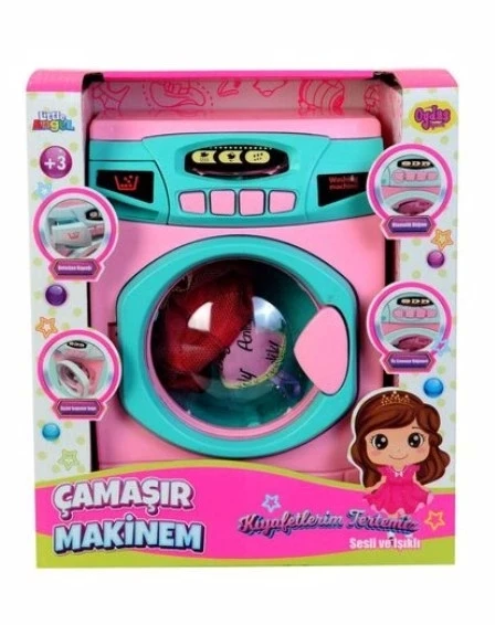 Oydaş Sesli Ve Işıklı Pilli Çamaşır Makinesi 2608