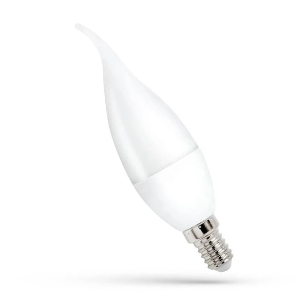 10 Adet Çok Kaliteli E14 Duy 5 Watt, 4200 Kelvin Beyaz Işık Led Ampul, Avize Şamdan Ampulü Mum Ampul - 7