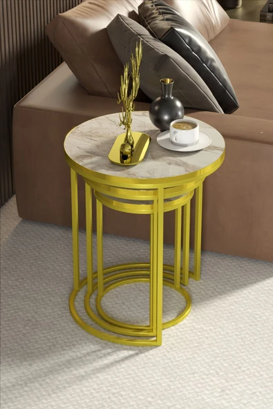 ZİGON SEHPA C LÜX GOLD EFES - 3