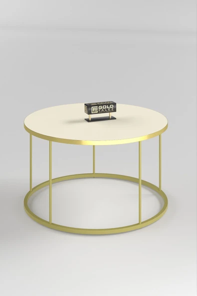 ORTA SEHPA TERRA LÜX GOLD KREM ürün görseli 1