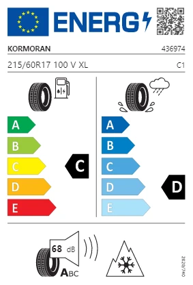 Kormoran 215/60 R17 100V XL ALL SEASON SUV KORMORAN Oto 4 Mevsim Lastiği (Üretim Yılı: 2024) - 2