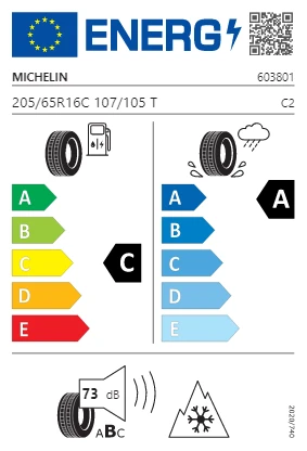 Michelin 205/65 R16C 107/105T AGILIS CROSSCLIMATE MICHELIN Oto 4 Mevsim Lastiği (Üretim Yılı: 2024) - 2