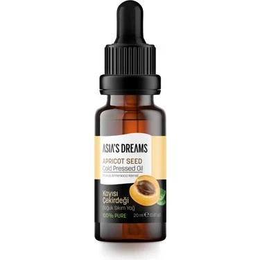 ASİAS DREAMS KAYISI ÇEKİRDEĞİ YAĞI 20 ML ürün görseli 1