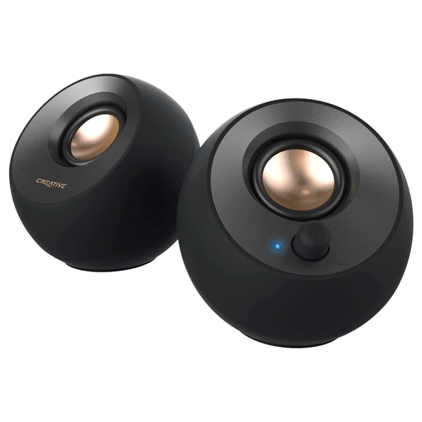 CREATIVE Pebble 2.0 Multimedya Stereo Hoparlör Seti - Siyah - 4