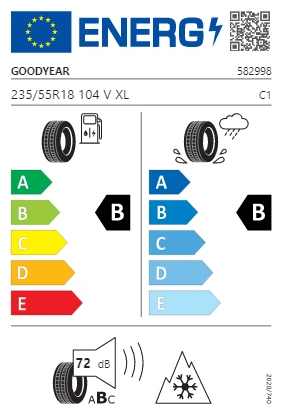 Goodyear 235/55 R18 104V XL Eagle Sport 4Seasons Oto 4 Mevsim Lastiği (Üretim Yılı: 2023) - Resim 2