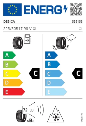 Debica 225/50 R17 98V XL FRIGO HP 2 FP Oto Kış Lastiği (Üretim Yılı: 2024) - 2