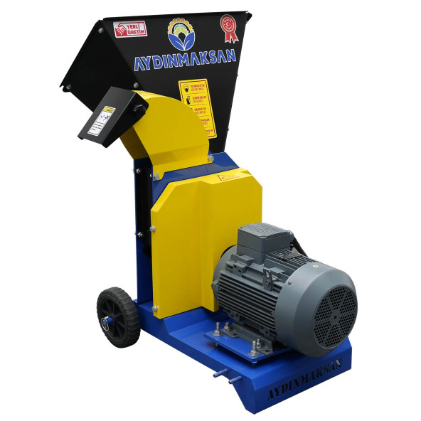 AYDINMAKSAN MDO-009E 7,5 KW MOBİL ELEKTRİKLİ DAL ÖĞÜTME MAKİNESİ (6 CM ÇAP) - 3