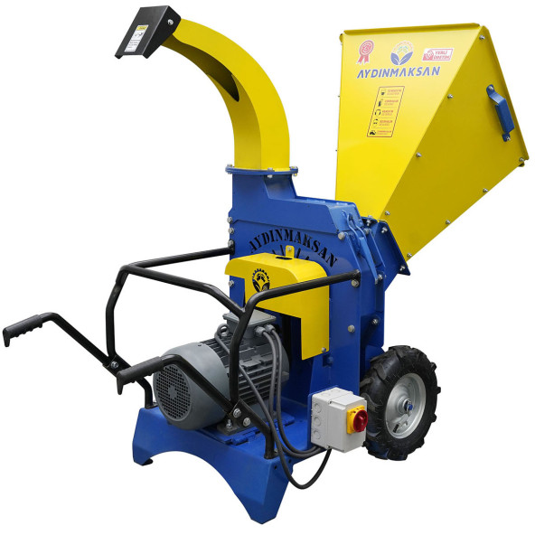 AYDINMAKSAN MDO-015BE 11 KW ELEKTRİKLİ MOBİL DAL ÖĞÜTME MAKİNESİ (8 CM ÇAP)