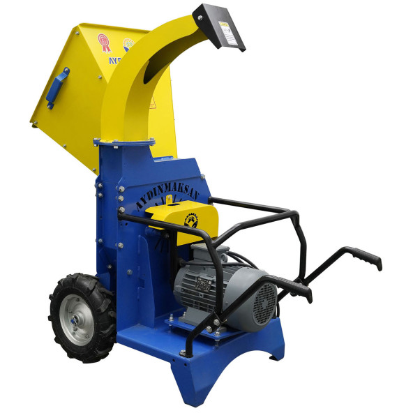 AYDINMAKSAN MDO-015BE 11 KW ELEKTRİKLİ MOBİL DAL ÖĞÜTME MAKİNESİ (8 CM ÇAP) - 3