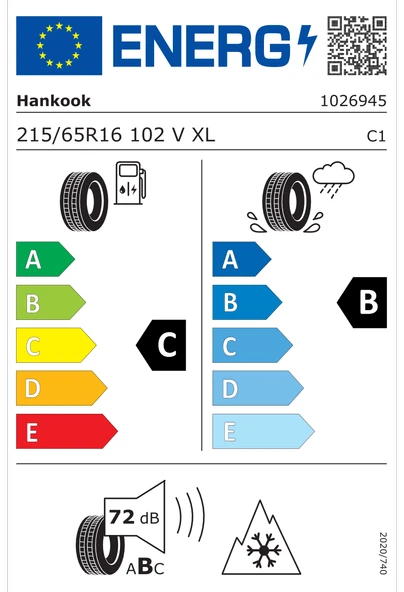 Laufenn 195/65 R15 91H G FIT 4S LH71 Oto 4 Mevsim Lastiği (Üretim Yılı: 2025) - 2
