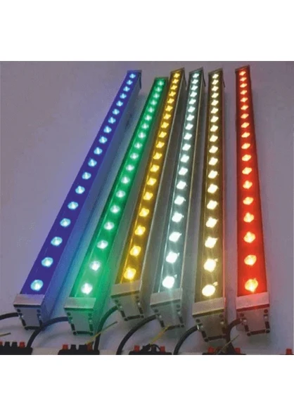 Led Wallwasher ALTIN 12X1 35 CM WALWASHER RGB LED Duvar Boyama - Walwasher - Wall Washer-Dekoratif