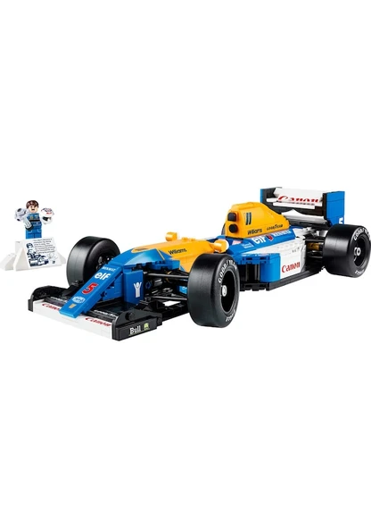 Lego Icons Williams Racing FW14B ve Nigel Mansell 10353 Lisanslı Ürün - Resim 8