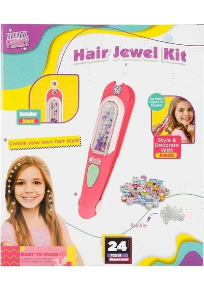 Pretty Pinky Saç Tasarım Seti - Resim 4