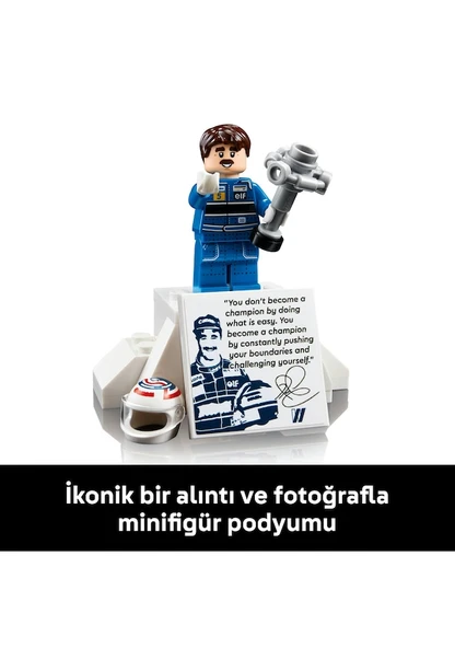 Lego Icons Williams Racing FW14B ve Nigel Mansell 10353 Lisanslı Ürün - Resim 6