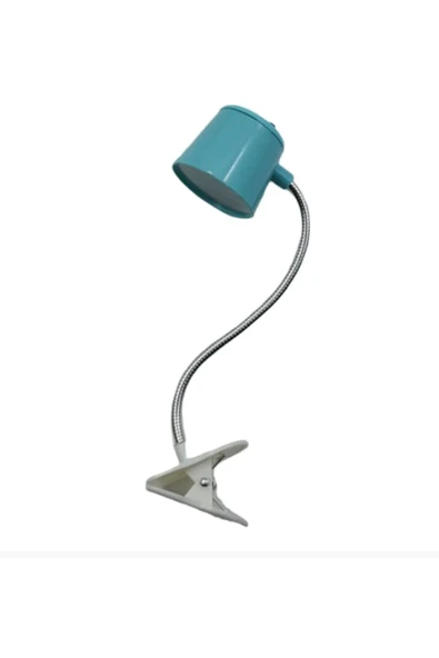 LED kitap okuma ışığı masa lambası Mini klipsli ayarlanabilir parlak göz korumalı ışık