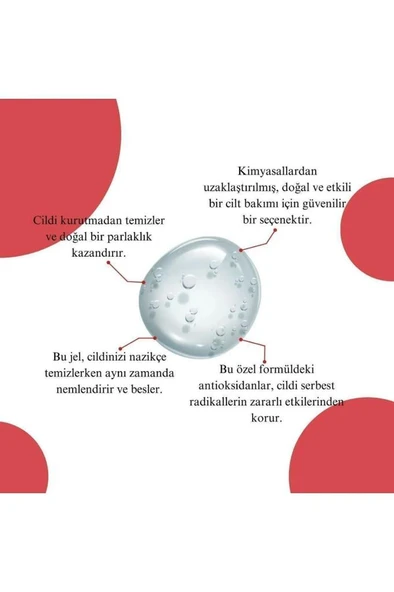 Vi&Op Cosmetics Gilaburu Yağı Özlü Yüz Temizleme Jeli - 7