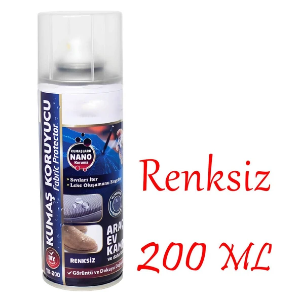 Kumaş Koruyucu Su İtici Sprey Renskiz 200 ml Ayakkabı Kıyafet Koltuk Çadır Çanta Yağmur Kaydırıcı - 3