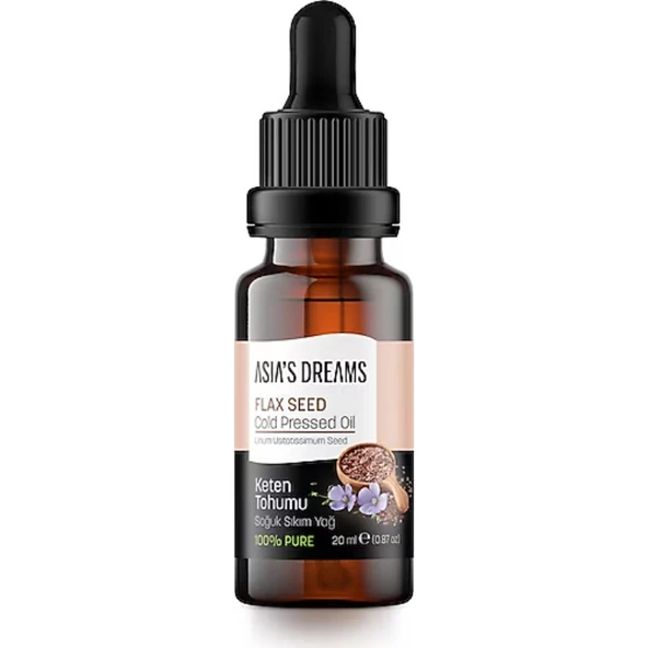 ASİAS DREAMS KETEN TOHUMU YAĞI 20 ML