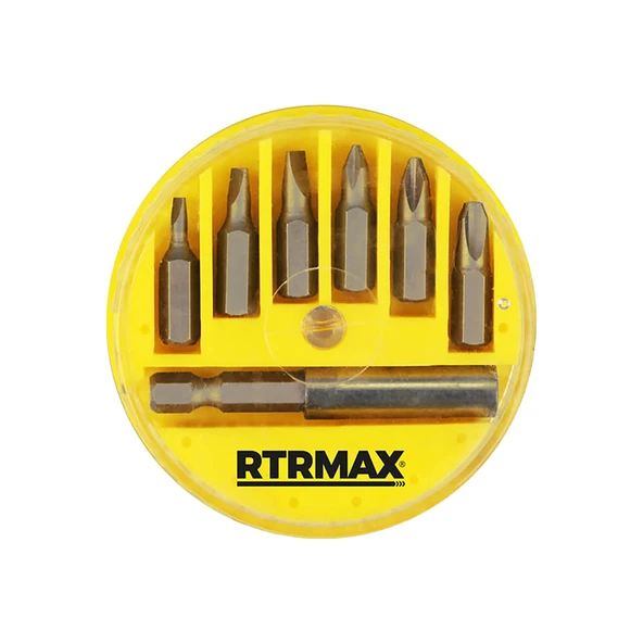 Rtrmax Rb301 Bits Uç+ Adaptör Seti 7'Li Set ürün görseli