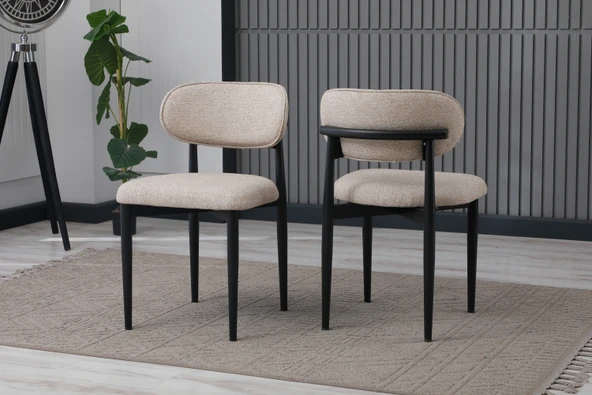 POLO SİYAH AYAKLI SANDALYE