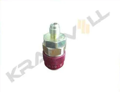 Kraftvoll 19015059  Gaz Basma Vanası Düz Tip Hp Quick Coupler Yüksek Basınç Renault 1234yf M1 4 Sae