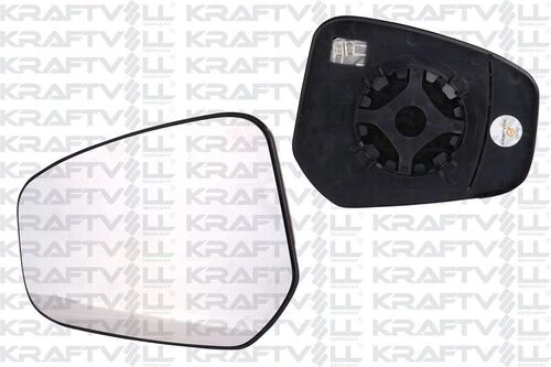 Kraftvoll 09080061  Ayna Camı Sol Convex Camlı Elektrikli Rezistanslı Transit Courier 14- Et7617k741ba - 1