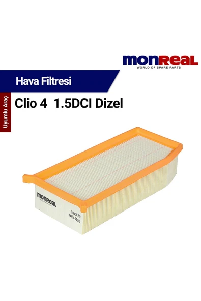 Monreal A Clio 4 1.5DCI Dizel Filtresi (Hv) - ürün görseli 1