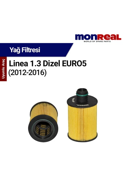 Monreal O Linea 1.3 Dizel EUR5 (2012-2016) Filtresi (Yağ) - ürün görseli 1