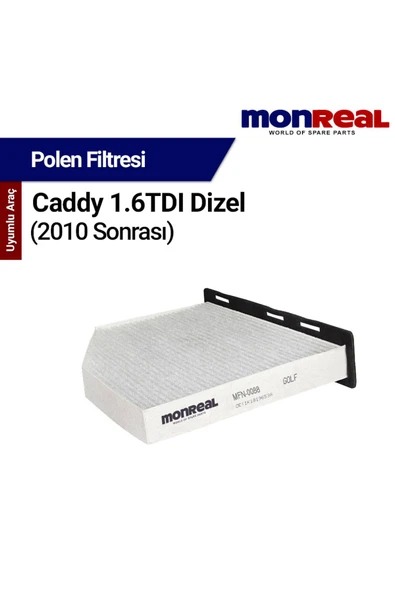 Monreal P Caddy 1.6 TDI Dizel (2010 Sonrası) Filtresi (olen) - ürün görseli 1