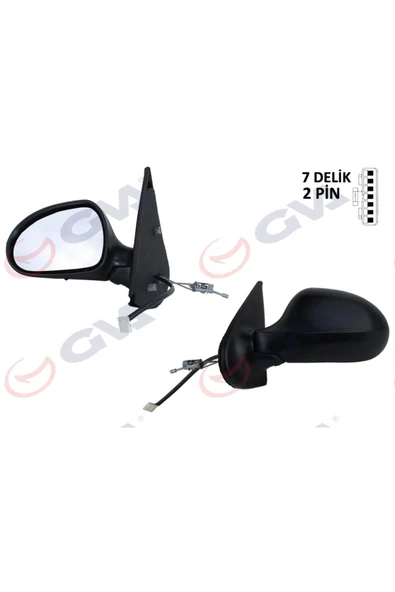 GVA 1021211 DIŞ DİKİZ AYNASI SOL ALBEA 06 MEKANİK KONVEKS ürün görseli 1