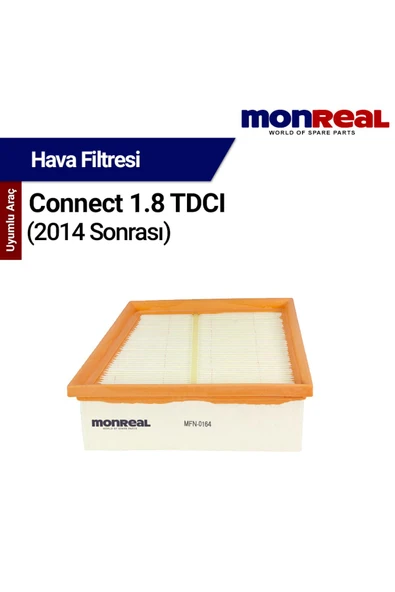 Monreal A Ford Connect 1.8 TDCI 2014 Sonrsı Filtresi (Hv)