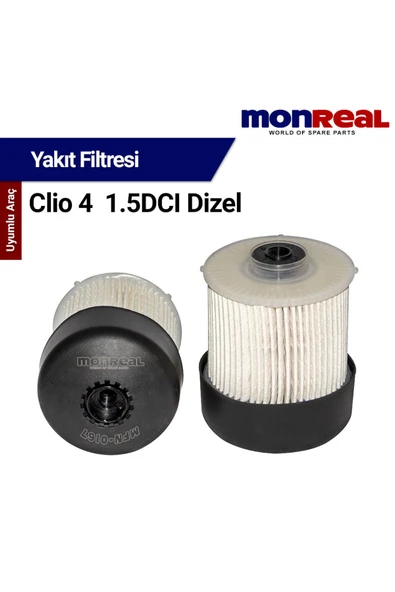 Monreal F Clio 4 1.5DCI Dizel iltresi (Yakıt) - - 1