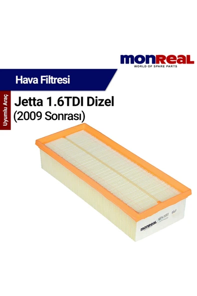 Monreal A Jett 1.6 TDI Dizel (2009 Sonrsı) Filtresi (Hv) - MNN ürün görseli 1
