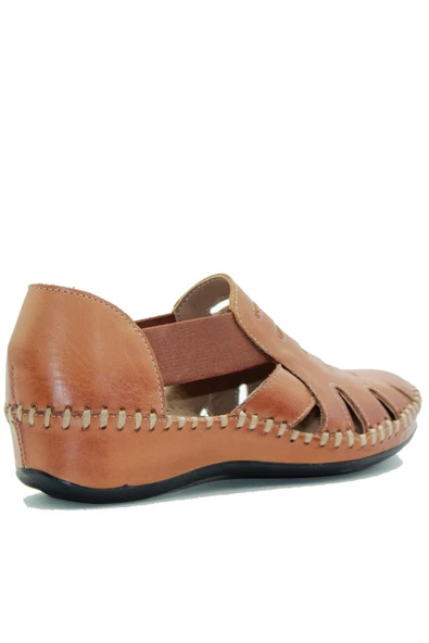 VENÜS 18791395 ORTOPEDİK DERİ YAZLIK KADIN AYAKKABI - Resim 7