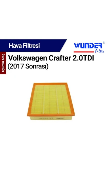 WUNDER A Crfter 2.0 TDI 2017 ve Sonrsı Filtresi (Hv) - ürün görseli 1