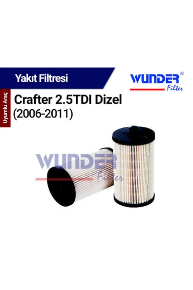 Monreal F Crater 2.5 TDI Dizel (2006-2011) iltresi (Yakıt) - WUNDER ürün görseli 1