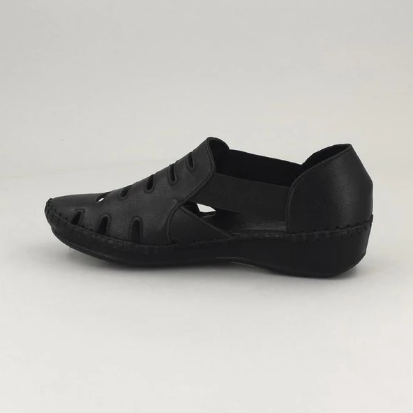 VENÜS 18791395 ORTOPEDİK DERİ YAZLIK KADIN AYAKKABI - Resim 3