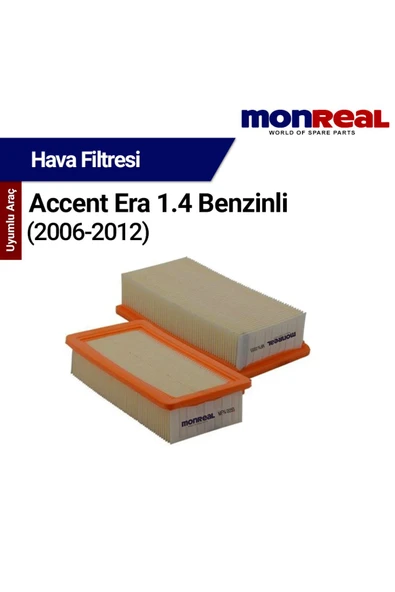 Monreal A ccent Er 1.4 Benzinli 2006-2012 Filtresi (Hv) - ürün görseli 1