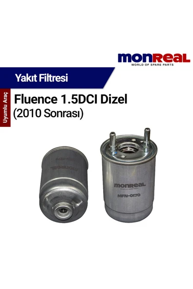 Monreal F luence 1.5DCI Dizel 2010 ve Sonrası iltresi (Yakıt) - ürün görseli 1