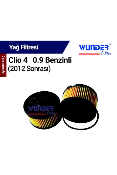 WUNDER O Cli 4 0.9 Benzinli 2012 Snrası Filtresi (Yağ) - ürün görseli 1