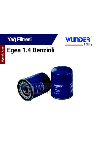 WUNDER O Egea 1.4 Benzinli Filtresi (Yağ) -