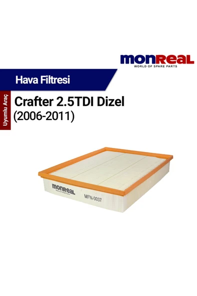 Monreal A Crfter 2.5 TDI Dizel (2006-2011) Filtresi (Hv) - ürün görseli 1