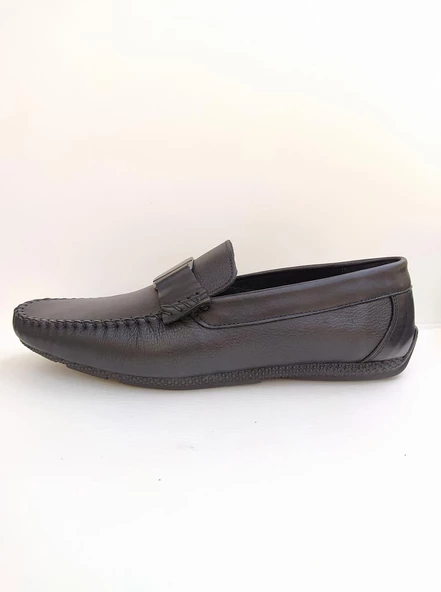 MARCOMEN 11260 BAĞSIZ TOKALI LOAFER DERİ ERKEK AYAKKABI - 9