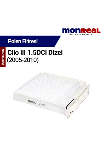 Monreal P Clio III 1.5 DCI (2005-2010) Filtresi (olen) - ürün görseli 1