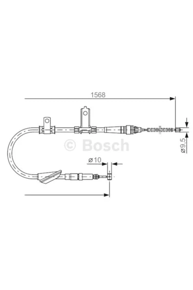 Bosch 1987477791 El Fren Teli Sol Land Rover Freelander 98-06bos- Spb101310 Spb101310 ürün görseli 1