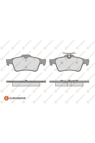 Eurorepar 1619790380 Erp Arka Fren Balatası Psa B.m 508 2011- - ürün görseli 1