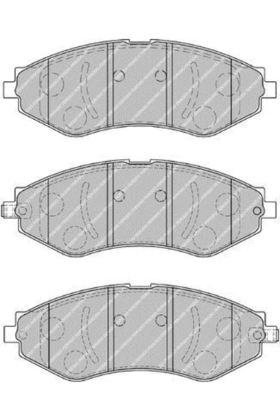 Ferodo FDB1905 Fdb1905 Fren Balatası Ön Lacetti 04- / Nubira 00- Uyumlu ürün görseli 1