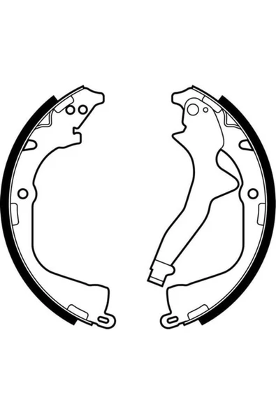 Delphi LS2056 EL FREN BALATASI KAMPANA- AMAROK 10> ürün görseli 1