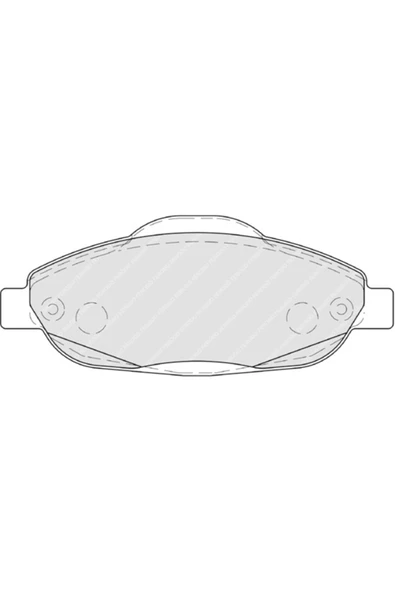 Ferodo FDB4003 Frd- Ön Fren Balatası 3008 2009 - 2015 308 2007... ürün görseli 1