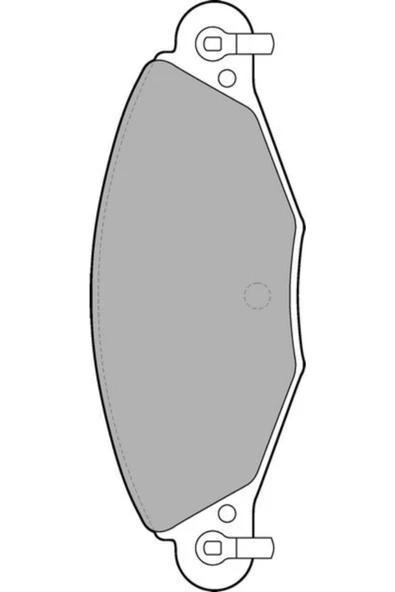 Delphi LP1655 Delphı Dlp- Ön Fren Balatası C5 I 2001 - 2004 C5 Iı 2004 - ürün görseli 1